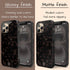 Custom QR Dark Tortoiseshell iPhone Case