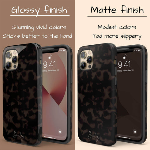 Custom Signature Name Tortoiseshell iPhone Case