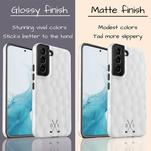 Sports Golf Club Initials Galaxy Case