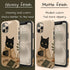 Personalized Do Not Disturb Cat iPhone Case