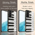 Personalized Music Lover Piano Keys Galaxy Case