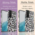 Custom Initials Candy Leopard Galaxy Case