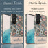 Custom Name Botanical Wildflowers Meadows Galaxy Case