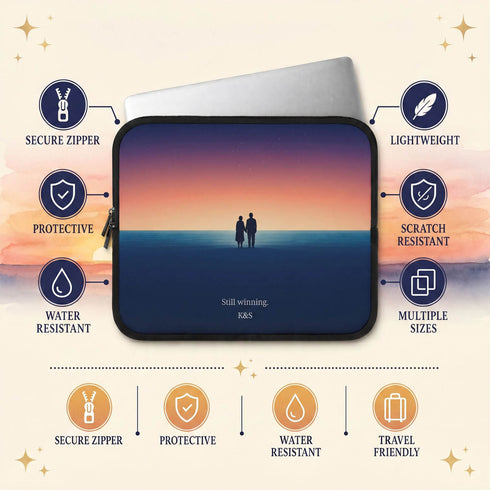 Personalized Still Winning Laptop Sleeve