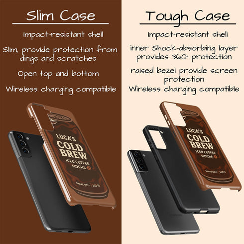 Personalized Coffee Lovers Cold Brew Galaxy Case