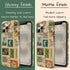 Personalized Vintage Postal Collage iPhone Case