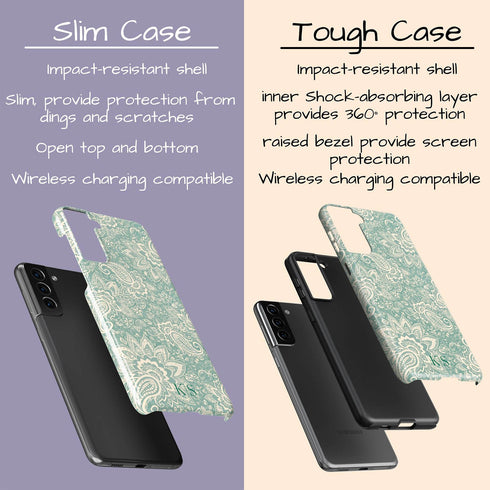 Personalized Resort Paisley Galaxy Case