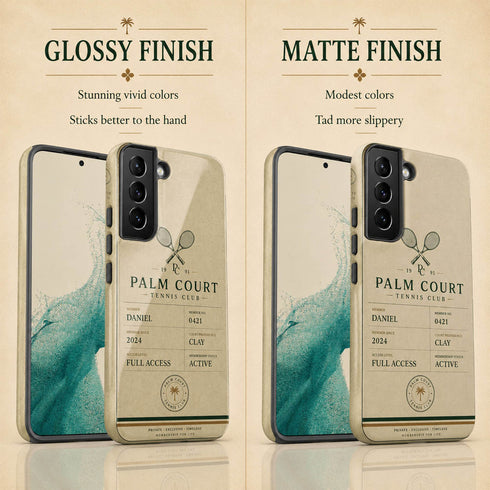 Personalized Tennis Club Galaxy Case