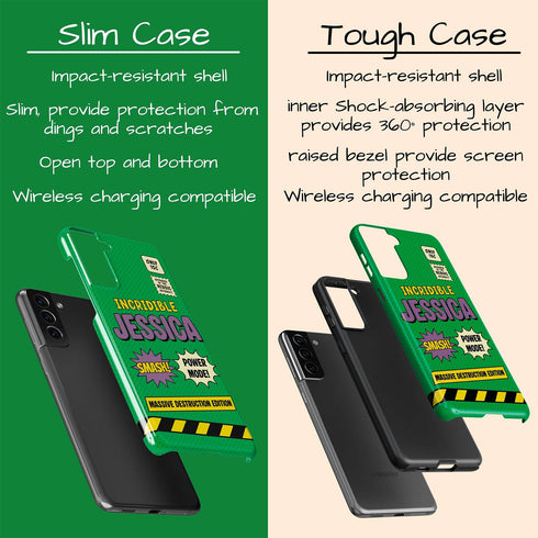 Personalized Retro Comic Book Galaxy Case