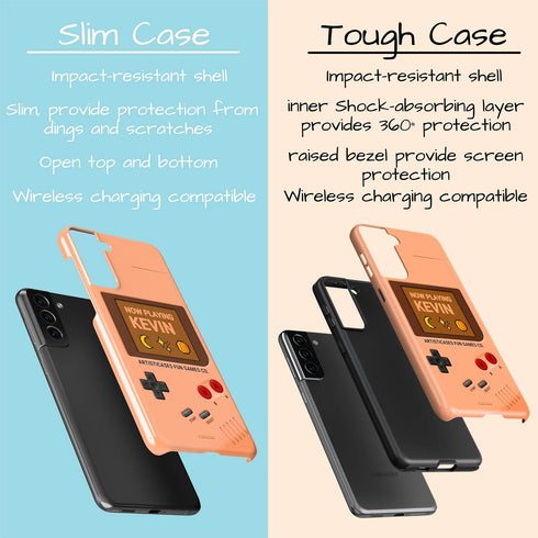 Personalized Pixel Retro Handheld Game Console Galaxy Case