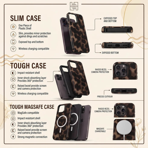 Personalized Amber Tortoise iPhone Case