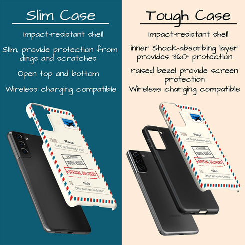 Personalized Classic Mailing Envelope Galaxy Case