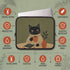 Personalized Judgy Cat Laptop Sleeve
