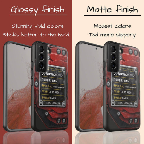 Personalized Racing Brake Caliper Galaxy Case