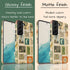 Personalized Vintage Postal Collage Galaxy Case