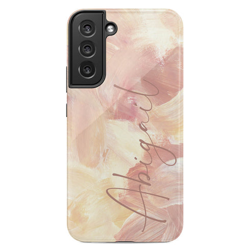Acrylic Paint Custom Signature Personalized Name Galaxy Case