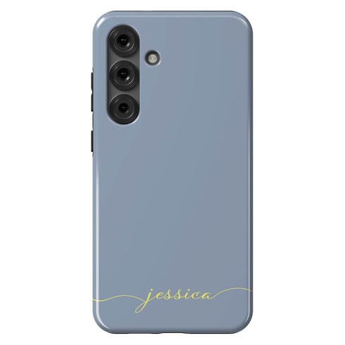 Custom Name Fresh Calligraphy Galaxy Case - Horizontal