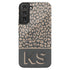 Boho Leopard 3D Initials Galaxy Case