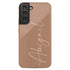 Custom Signature Name Earth Tones Galaxy Case - Light