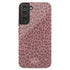 Nude Leopard Custom Monogram Galaxy Case