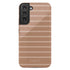 Custom Name Earth Tone Stripes Galaxy Case