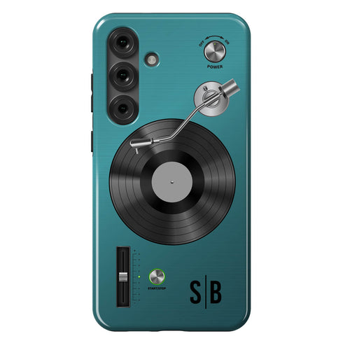 Personalized Classic Vinyl Record Player Galaxy Case