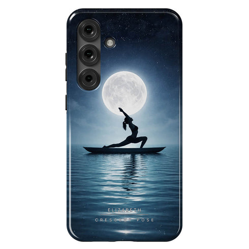 Personalized Calm Celestial Yoga Galaxy Case