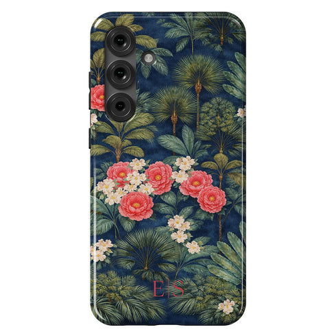 Personalized Paradise Garden Galaxy Case