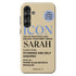 Personalized Iconic Pop Glam Magazine Cover Galaxy Case