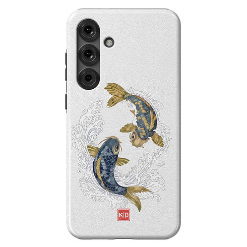Personalized Yin Yang Koi Harmony Galaxy Case