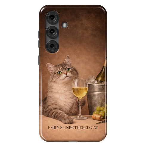 Custom Wine & Whiskers Galaxy Case