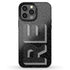 3D Initials Dark Leopard iPhone Case - Vertical