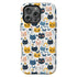 Custom Initials Tabby Cat Lovers iPhone Case