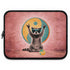 Personalized Groovy Raccoon Laptop Sleeve
