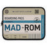 Personalized Boarding Pass Laptop Sleeve