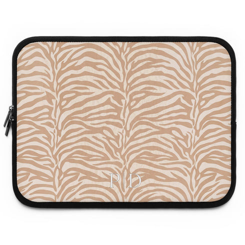 Personalized Urban Zebra Laptop Sleeve