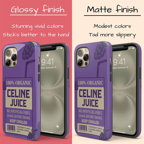 Personalized Refreshing Juice Box iPhone Case