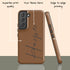 Custom Signature Name Earth Tones Galaxy Case - Dark