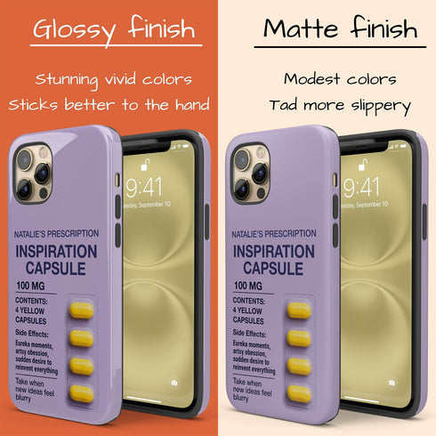 Personalized Playful Mood Capsule iPhone Case