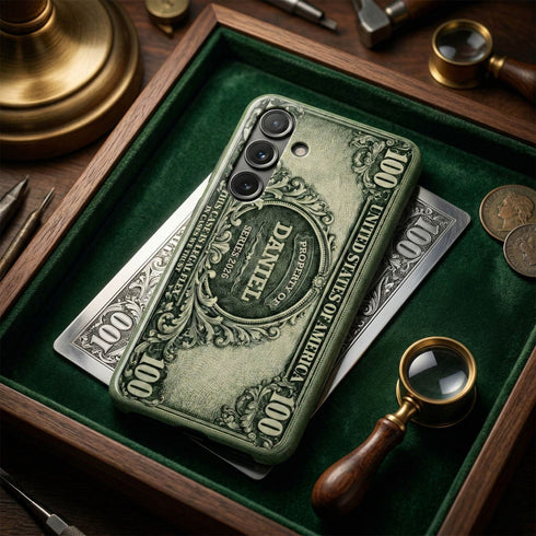 Personalized Classic 100 Dollar Note Galaxy Case