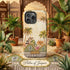 Personalized Tropical Palms of Jaipur iPhone Case