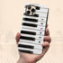 Personalized Music Lover Piano Keys iPhone Case