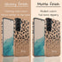 Personalized Leopard Glow Galaxy Case
