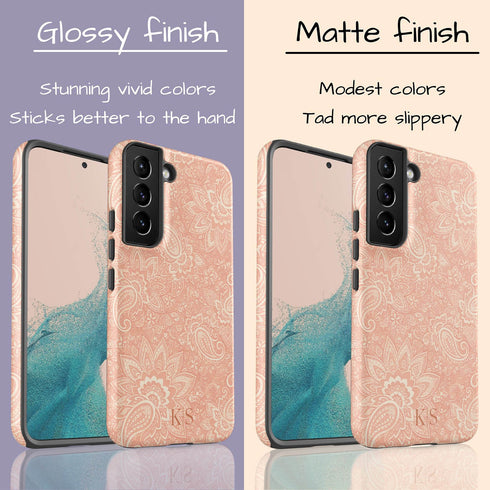 Personalized Resort Paisley Galaxy Case
