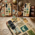 Personalized Vintage Postal Collage Galaxy Case