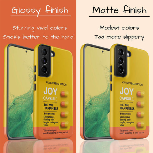 Personalized Playful Mood Capsule Galaxy Case