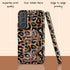Wild Metallic Leopard 3D Initials Galaxy Case