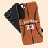 Sports Basketball Player & Number Galaxy Case