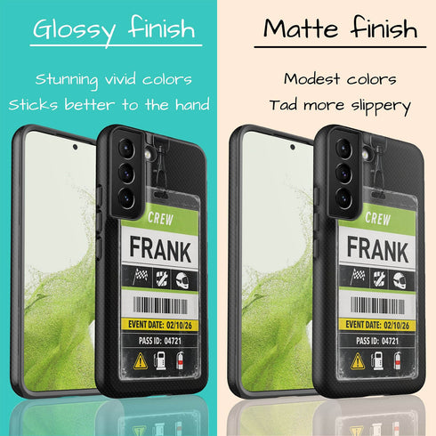 Personalized Racing Pass Galaxy Case