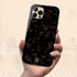 Custom QR Dark Tortoiseshell iPhone Case